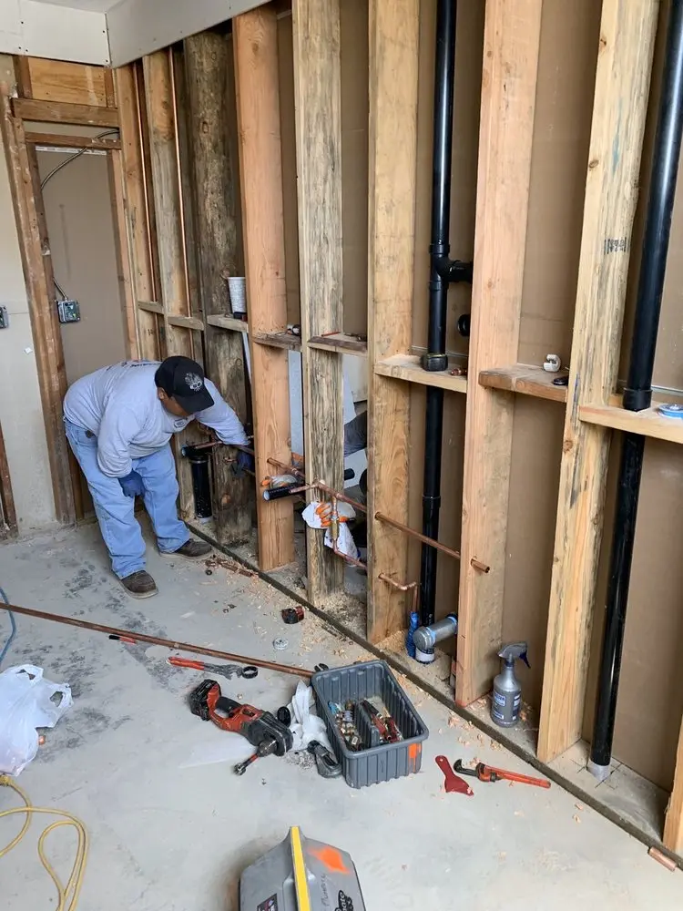 Commercial rough-in plumbing for Commercial Plumbing in Gig Harbor North